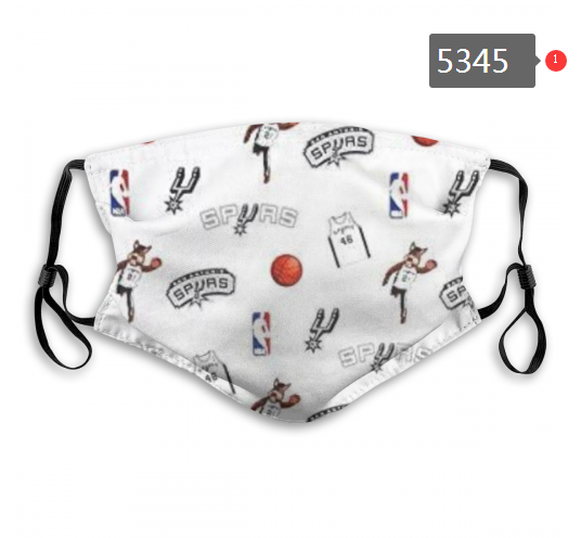 2020 NBA San Antonio Spurs Dust mask with filter